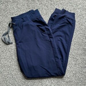 women's Navy Zamora - Tall Jogger Scrub Pants